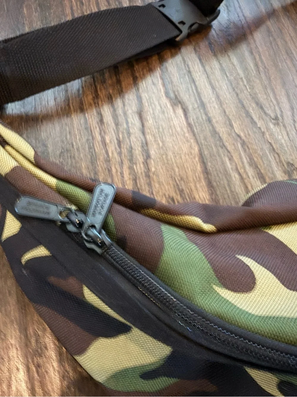 Manhattan Portage Camo Crossbody Waist Pack Green Camouflage